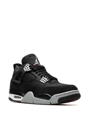 Air Jordan 4 Retro "Black Canvas" sneakers