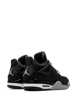 Air Jordan 4 Retro "Black Canvas" sneakers