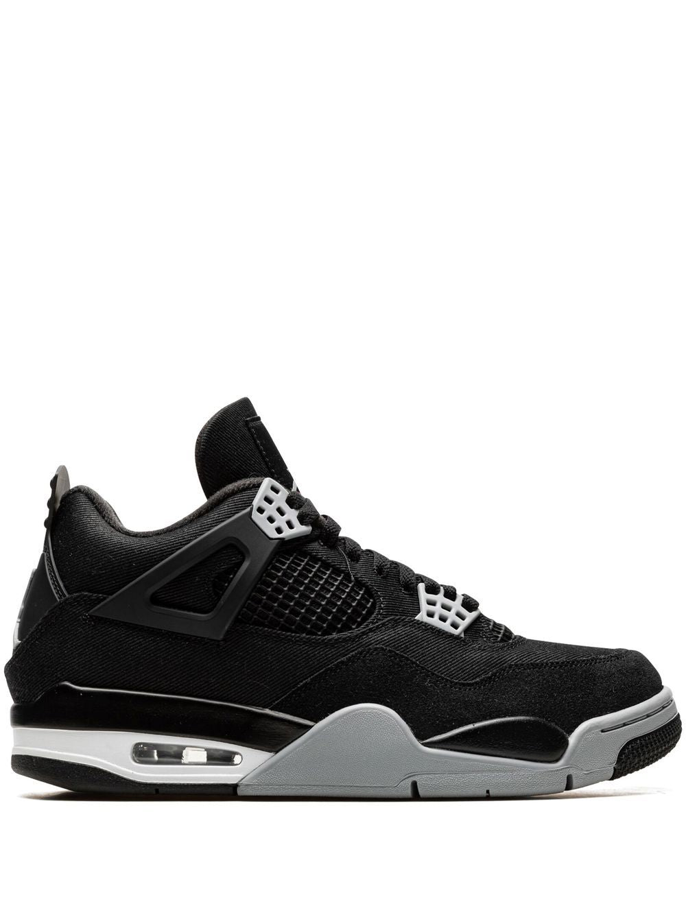 Air Jordan 4 Retro "Black Canvas" sneakers