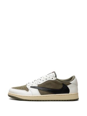 x Travis Scott Air Jordan 1 Low OG "Medium Olive" sneakers