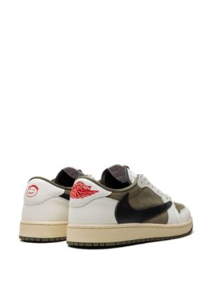 x Travis Scott Air Jordan 1 Low OG "Medium Olive" sneakers