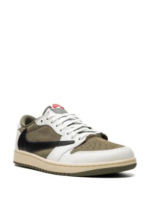 x Travis Scott Air Jordan 1 Low OG "Medium Olive" sneakers