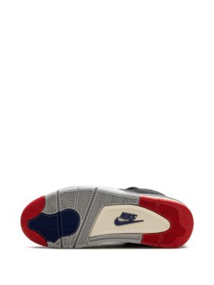 Air Jordan 4 "Rare Air - Black/Fire Red/Deep Royal Blue/Dark Smoke Grey/Tech Grey" sneakers
