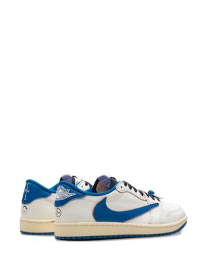 Travis Scott x Fragment Sail Air Jordan 1 low sneakers