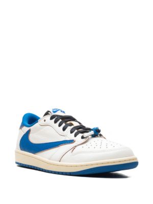 Travis Scott x Fragment Sail Air Jordan 1 low sneakers